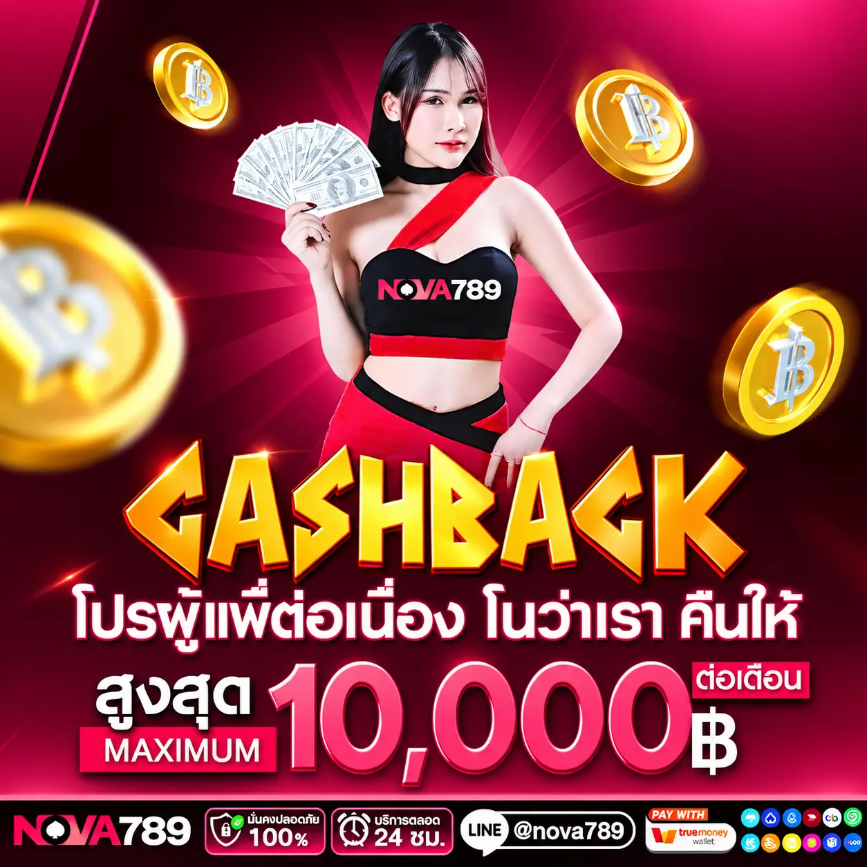 NOVA789 สล็อตบาคาร่าครบวงจร โปรโมชั่นจัดเต็ม สมาชิกรับสิทธิ์สุดคุ้ม